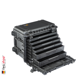 0450SD4 Mobile Tool Chest, 2. Gen., w/4S+2D Drawers, Black