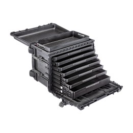 0450SD6 Mobile Tool Chest, 2. Gen., w/6S+1D Drawers, Black