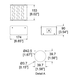 12 Hole Stage Box Punched for D-Series Connectors