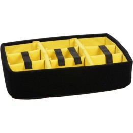 1505,DIVIDER/FOAM SET,BLK/YW,PELI