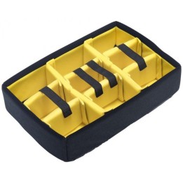 1505,DIVIDER/FOAM SET,BLK/YW,PELI