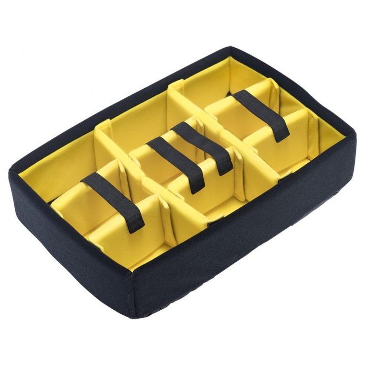 1505,DIVIDER/FOAM SET,BLK/YW,PELI