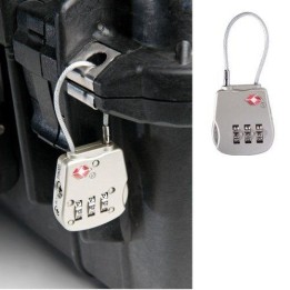 1506TSA,CABLE PADLOCK,TSA,PELI