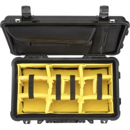 1510SC,WL/DIV.SET + LOC LID ORG,BK,PELI