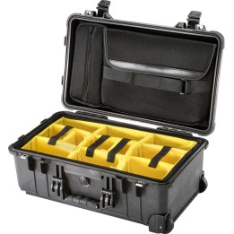 1510SC,WL/DIV.SET + LOC LID ORG,BK,PELI
