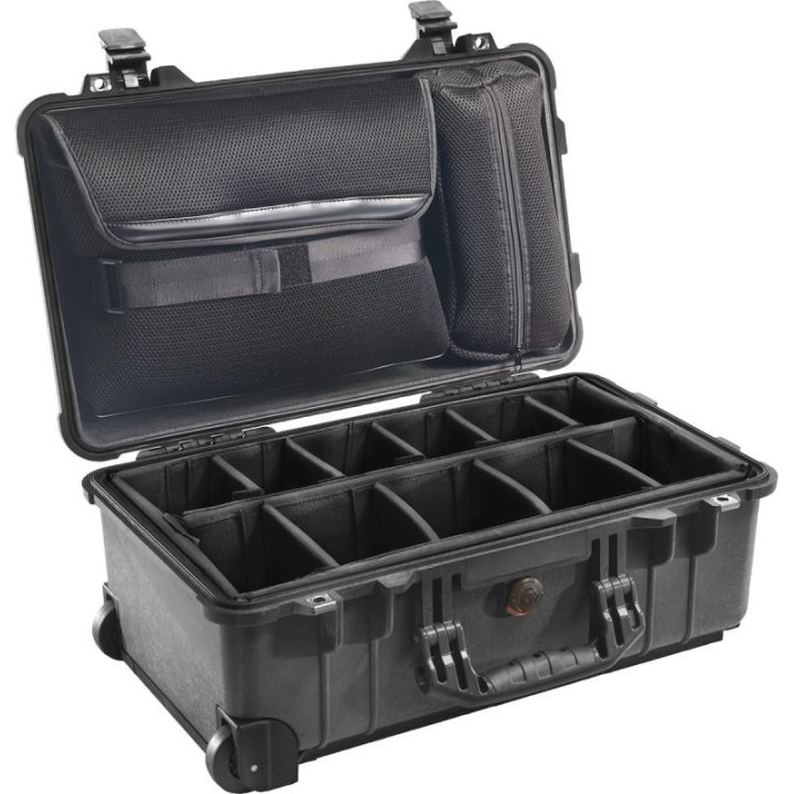 1510SC,WL/DIV.SET + LOC LID ORG,BK,PELI