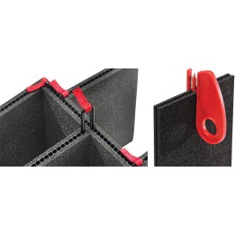 1510TP KIT,TREKPAK DIV SET,1510,BLK,PELI