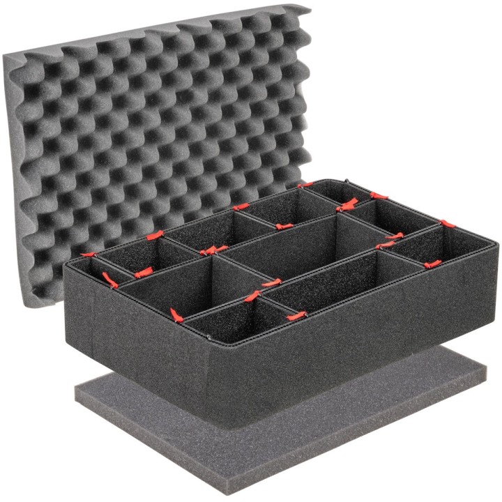 1520TP KIT,TREKPAK DIV SET,1520,BLK,PELI