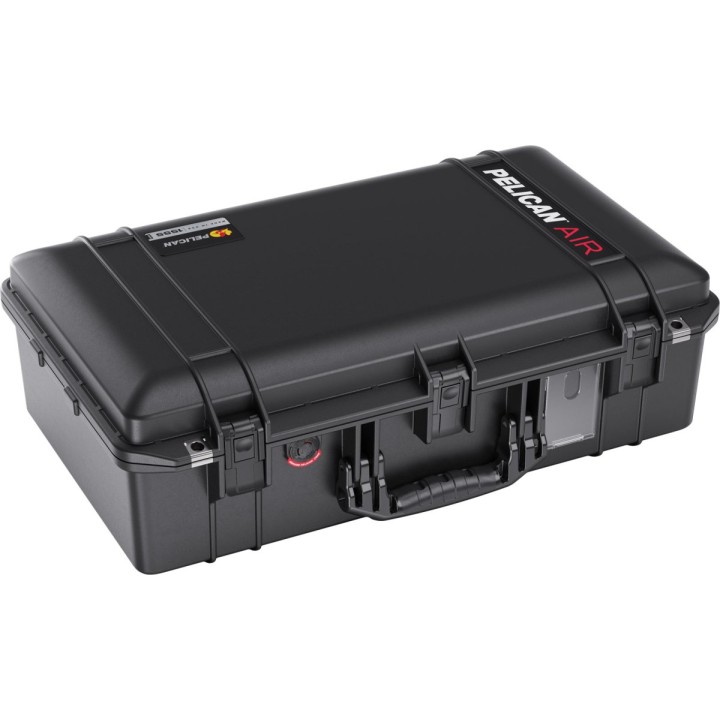 1555 AIR Case, PNP Latches, With Divider, Black