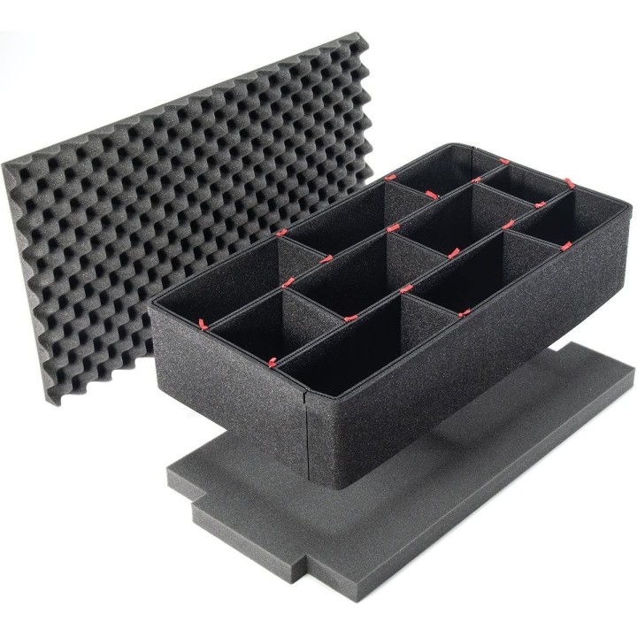 1605TP KIT,TREKPAK DIV SET,1605,BLK,PELI