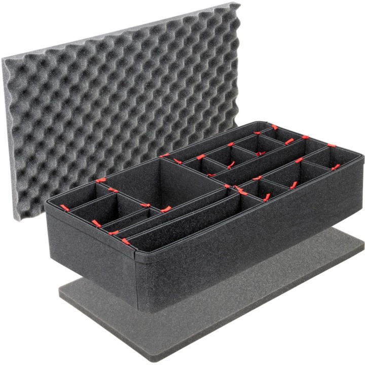 1605TP KIT,TREKPAK DIV SET,1605,BLK,PELI