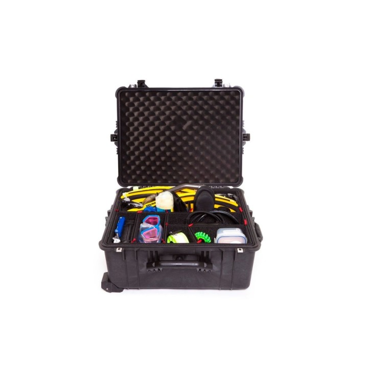 1610TP KIT,TREKPAK DIV SET,1610,BLK,PELI