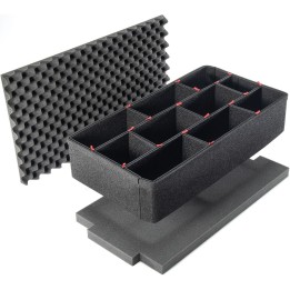 1610TP KIT,TREKPAK DIV SET,1610,BLK,PELI