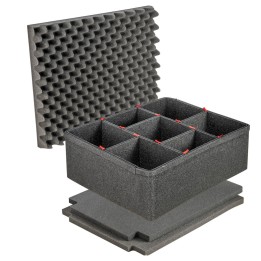 1610TP KIT,TREKPAK DIV SET,1610,BLK,PELI