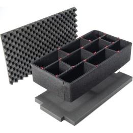 1615TP KIT,TREKPAK DIV SET,1615,BLK,PELI