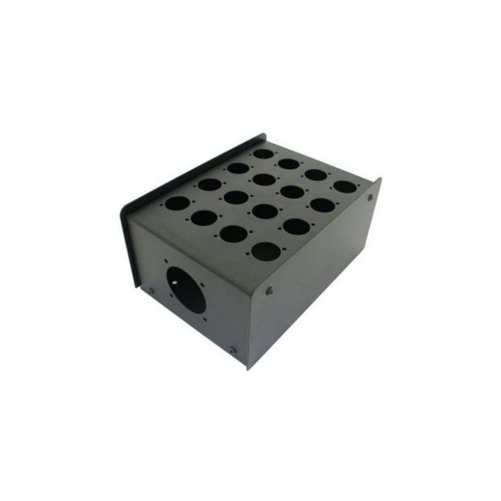 16 Hole Stage Box Punched for D-Series Connectors