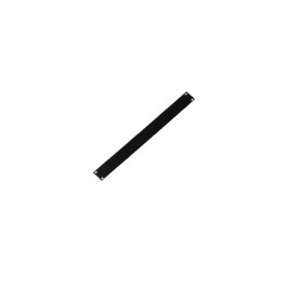 1U Black 1.5mm Thick Rack Panel