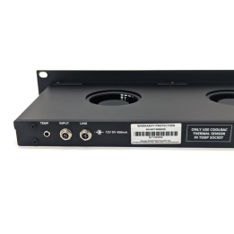 1U Black CoolRac Quiet Hot Air Extraction Unit