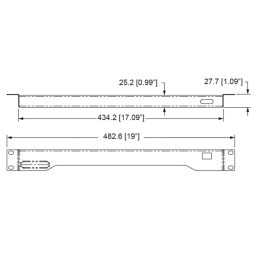 1U LED Multicolour + White Rack Light