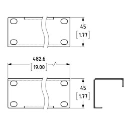 1U Corner Panels