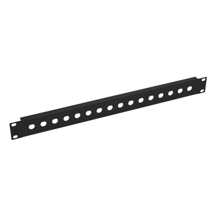 1U Rack Panels Punched for 16 x BNC Connectors
