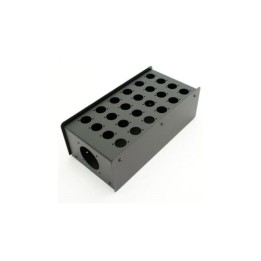24 Hole Stage Box Punched for D-Series Connectors
