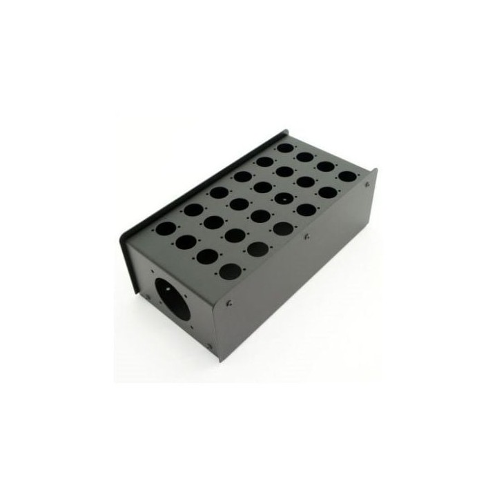 24 Hole Stage Box Punched for D-Series Connectors