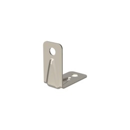 2 Hole Nickel Brace With Strengthening Ribs 29.2mm x 14.7mm