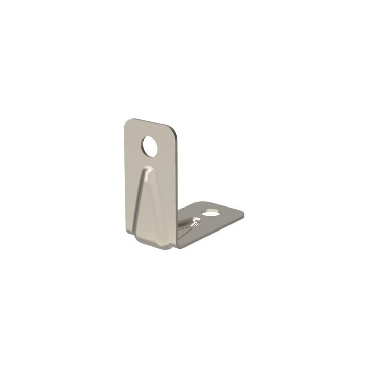 2 Hole Nickel Brace With Strengthening Ribs 29.2mm x 14.7mm