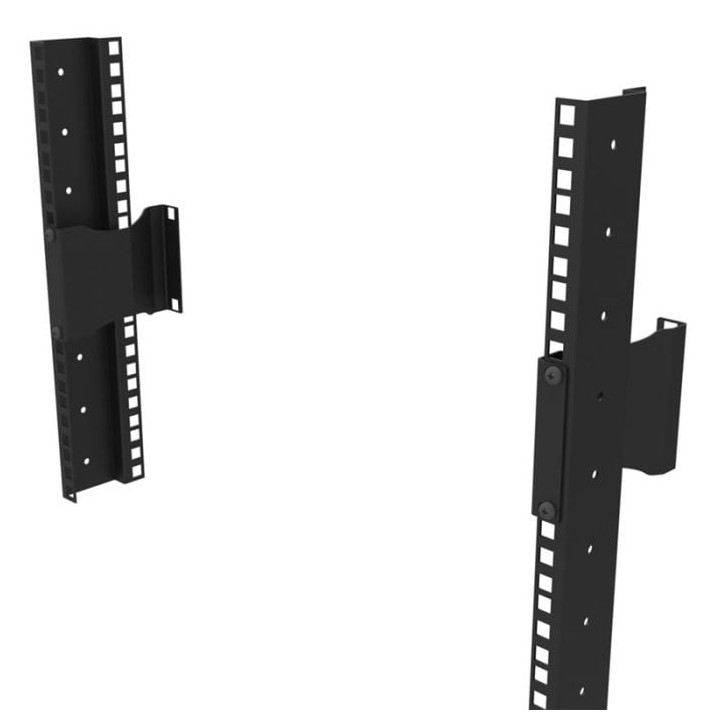 2U Rack Mount Offset Brackets - 114mm Deep