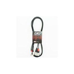 3000mm Rean Dual Signal RCA Phono XLR Signal Lead