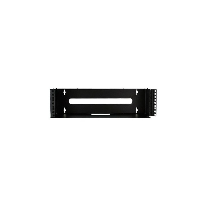 3U Mount Wall Bracket with Square Hole Hinged Rails