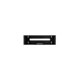 3U Mount Wall Bracket with Square Hole Hinged Rails