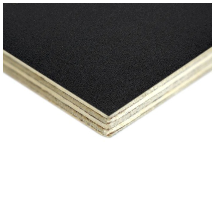 6.5mm High Quality Birch Wood Panels with Army Textured PVC Laminate and Black Backing