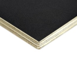 6.5mm High Quality Birch Wood Panels with Orange Textured PVC Laminate and Black Backing