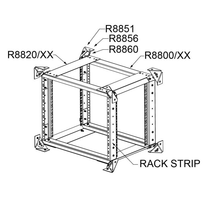 662mm Long Sidebar for R8800 Anti-Vibration System