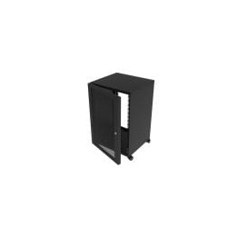6U Flat Pack Rack with Square Hole Rails