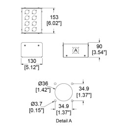 8 Hole Stage Box Punched for D-Series Connectors