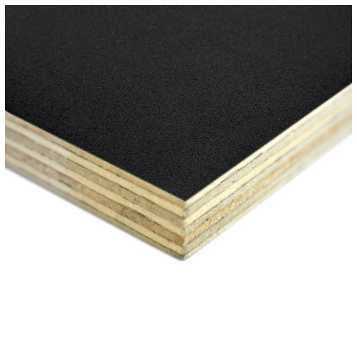 9mm High Quality Birch Wood Panels with Turquoise Textured PVC Laminate and Black Backing
