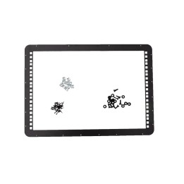 Black, 19" rack mounting frame for MAX505H280