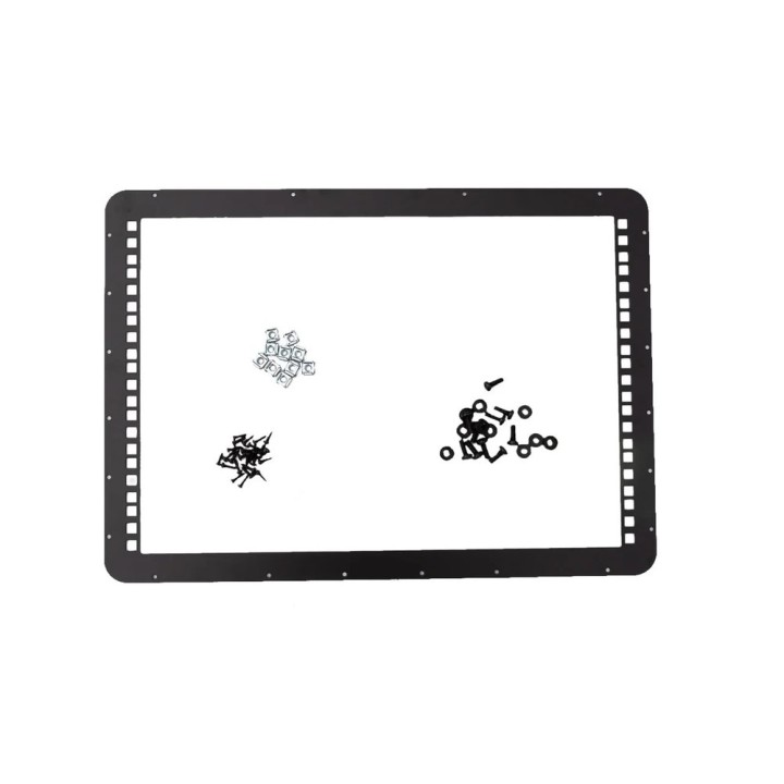 Black, 19" rack mounting frame for MAX505H280