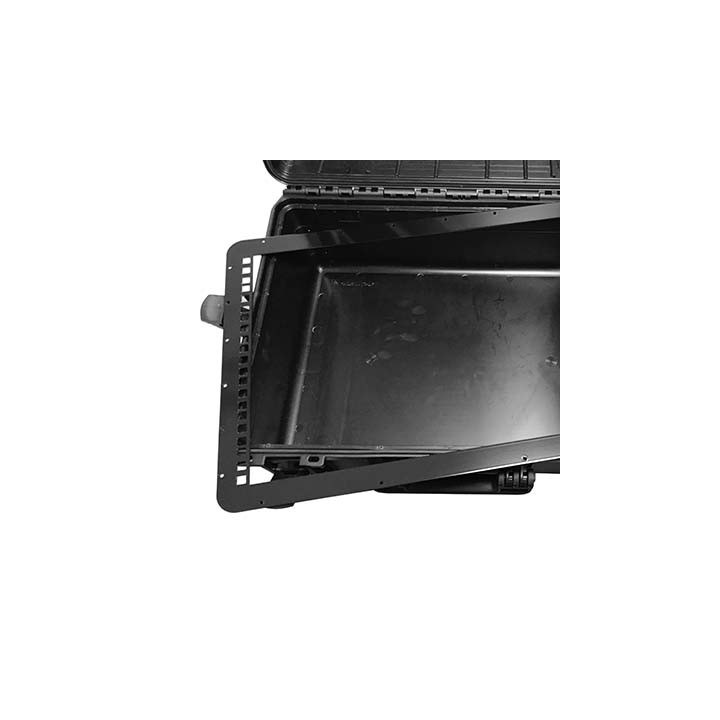 Black, 19" rack mounting frame for MAX505H280