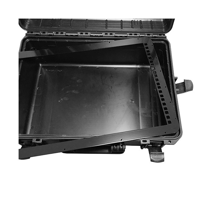 Black, 19" rack mounting frame for MAX505H280