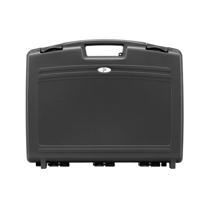 Black/Blue, Polypropylene case mm. 448 x 364 x 114 with 2 egg foams