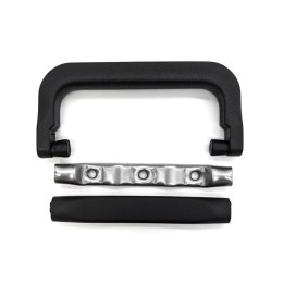 Black Briefcase Swivel Handle with Black Fittings
