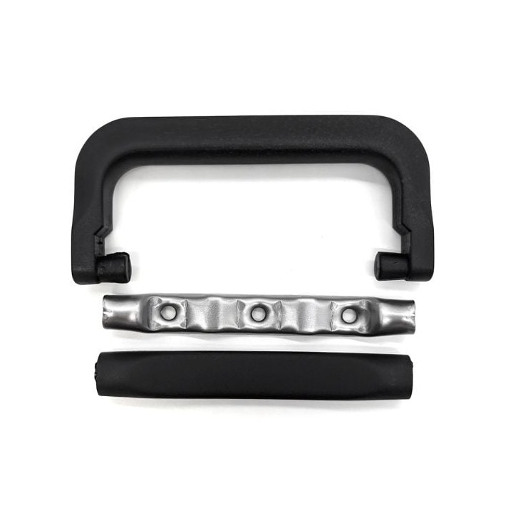 Black Briefcase Swivel Handle with Black Fittings