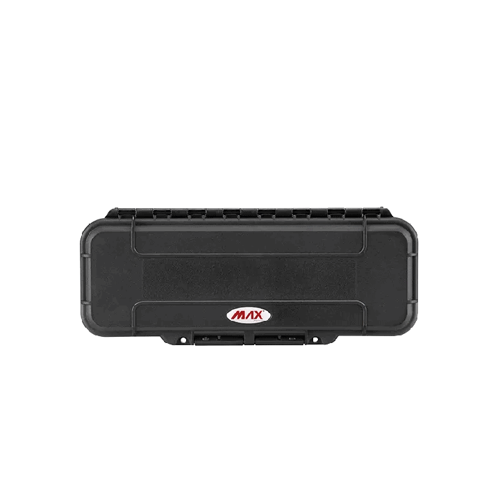 Black, cubed foam, INT 291x91xH65(13,5+51,5)mm, EXT 308x127xH71mm, 0,36kg, 1,6L