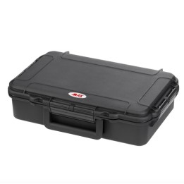 Black, cubed foam, INT 316x195xH81(16+65)mm, EXT 350x230xH86mm, 0,58kg, 4,99L