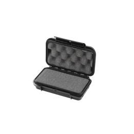 Black, cubed foams, INT 157x115xH41(12+29)mm, EXT 175x115xH47mm, 0,14kg, 0,527L