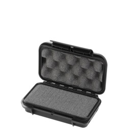 Black, cubed foams, INT 157x115xH41(12+29)mm, EXT 175x115xH47mm, 0,14kg, 0,527L